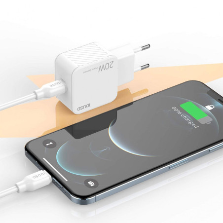 Prise secteur fast charge USB-C 20W - IDUSD