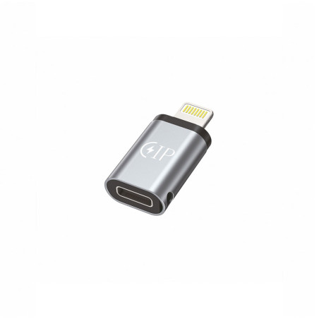 Adaptateur lightning vers USB-C argent - IDUSD