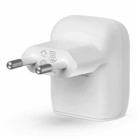 Prise secteur USB-C 30W blanc Belkin