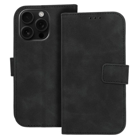 Etui portefeuille noir iPhone 16 Pro