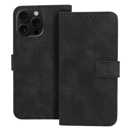 Etui portefeuille noir iPhone 16 Pro Max