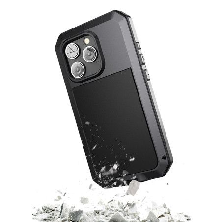 Coque Lunatik noir iPhone 16