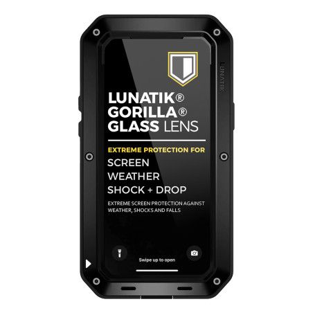 Coque Lunatik noir iPhone 15 Pro Max
