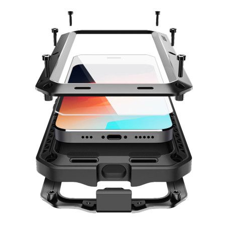 Coque Lunatik noir iPhone 15 Pro Max