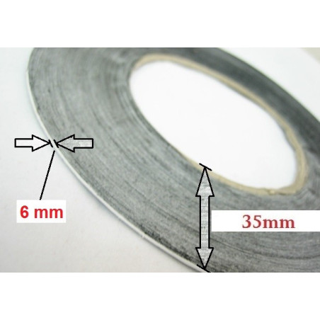 Rouleau 3M 6mm double face