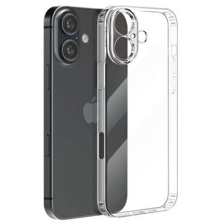 Coque silicone transparente iPhone 16