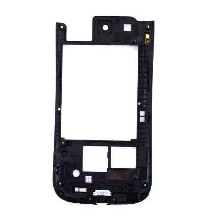 Châssis arrière noir Samsung Galaxy S3 i9300