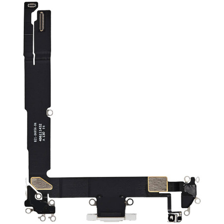 Connecteur de charge iPhone 16 Plus blanc