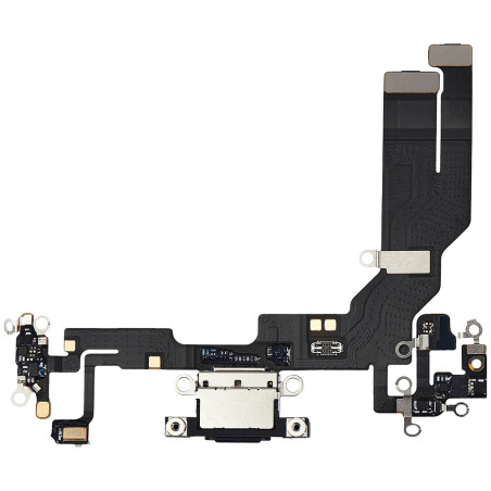 Connecteur de charge iPhone 16e noir