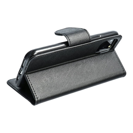 Etui portefeuille noir iPhone 17