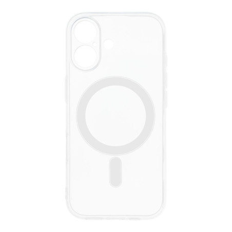 Coque silicone transparente MagSafe iPhone 17