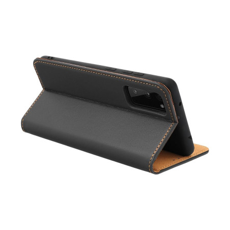 Etui portefeuille cuir noir iPhone 17 Air