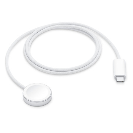 Chargeur sans fil Apple Watch USB-C blanc d'origine Apple avec packaging