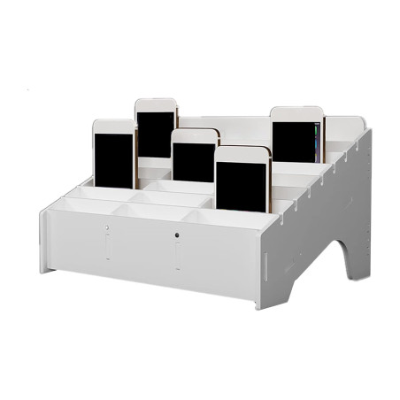 Boîte de rangement en bois Smartphone - 36 compartiments