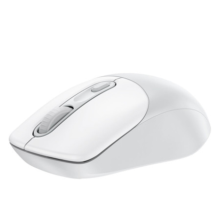 Souris sans fil Hoco blanc / argent