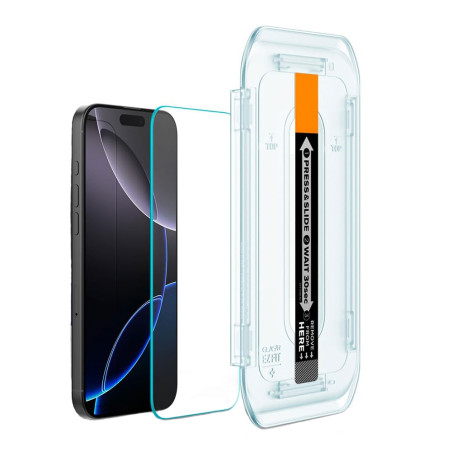 Recharge verre trempé pour applicateur facile iPhone 16 Pro