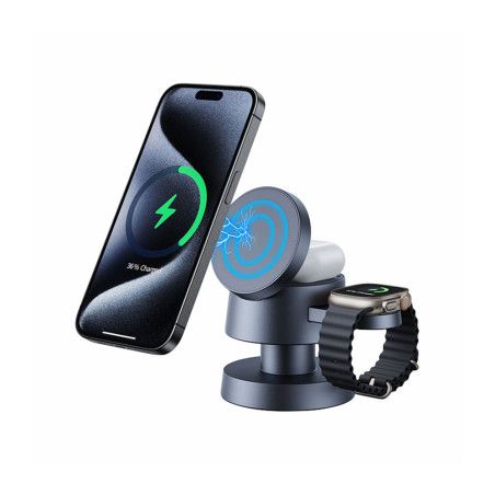 Chargeur sans fil 4-en-1 15W - IDUSD