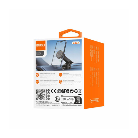 Support voiture smartphone magnétique ventouse - IDUSD