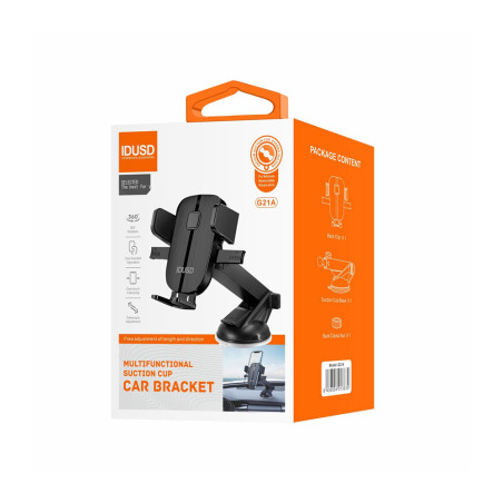 Support voiture smartphone 360° ventouse - IDUSD