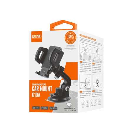 Support voiture smartphone 360° ventouse - IDUSD
