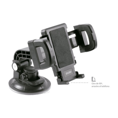 Support voiture smartphone 360° ventouse - IDUSD