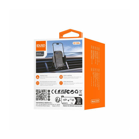 Support voiture universel smartphone grille d'aération - IDUSD