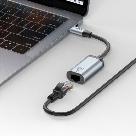 Adaptateur USB-C vers RJ45 18cm - IDUSD
