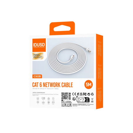 Câble Ethernet RJ45 5m - IDUSD