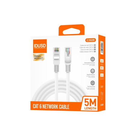 Câble Ethernet RJ45 5m - IDUSD