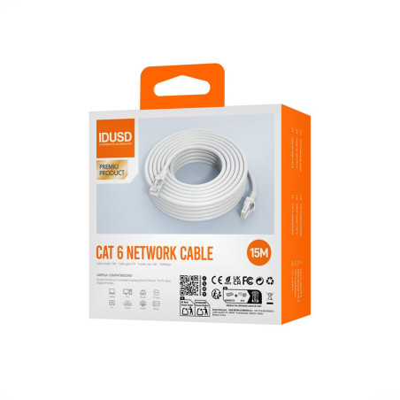 Câble Ethernet RJ45 15m - IDUSD