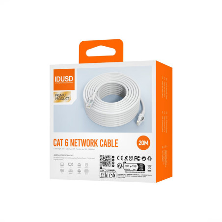 Câble Ethernet RJ45 20m - IDUSD