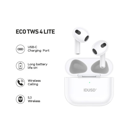 Écouteurs sans fil TWS 4 Lite - IDUSD
