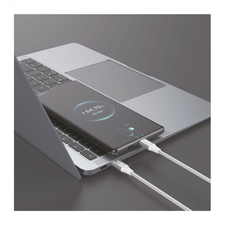 Câble tressé USB-C vers USB-C 1,2m 5A - IDUSD