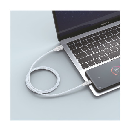 Câble tressé USB-C 1,2m 3A - IDUSD