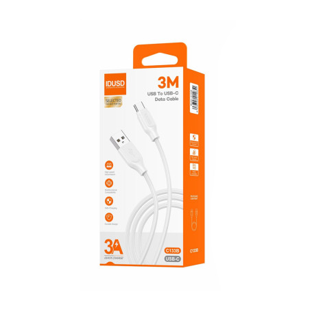 copy of Câble tressé USB-C 1,2m 3A - IDUSD