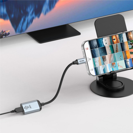Câble USB-C vers Mini DisplayPort 60 Hz 18 cm - IDUSD