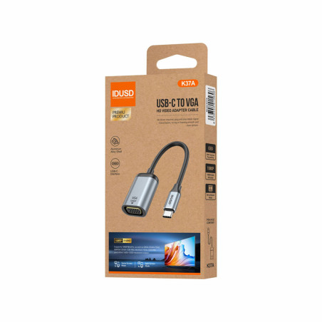 Câble USB-C vers VGA 4K 18 cm - IDUSD
