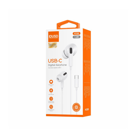 Ecouteurs numériques intra-auriculaires USB-C - IDUSD