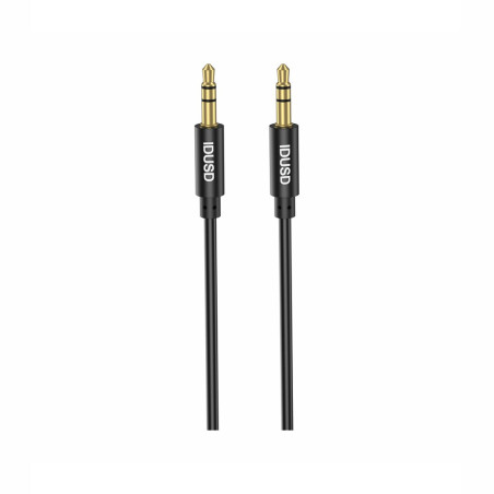 Cable jack to jack 3,5mm noir - IDUSD