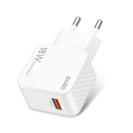 Pack chargeur USB-C Blanc 3A 18W - IDUSD