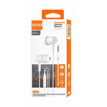 Écouteurs intra-auriculaires Blanc - IDUSD