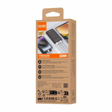Batterie externe fast charge 10W - 10000 mAh Power Bank