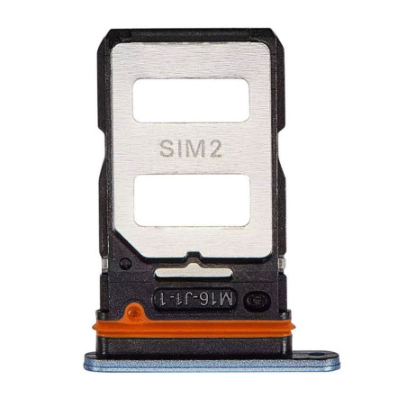 Tiroir double SIM Xiaomi 14T Pro bleu