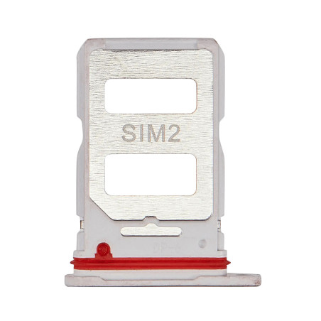 Tiroir double SIM Xiaomi 12T / 12T Pro argent