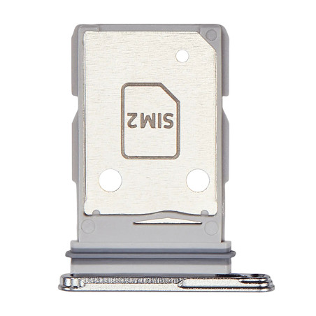 Tiroir double SIM Samsung Galaxy S25 Edge argent titane