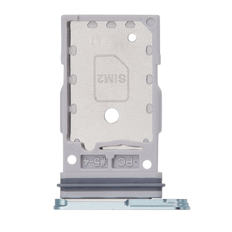 Tiroir double SIM Samsung Galaxy S25 / S25+ vert d'eau