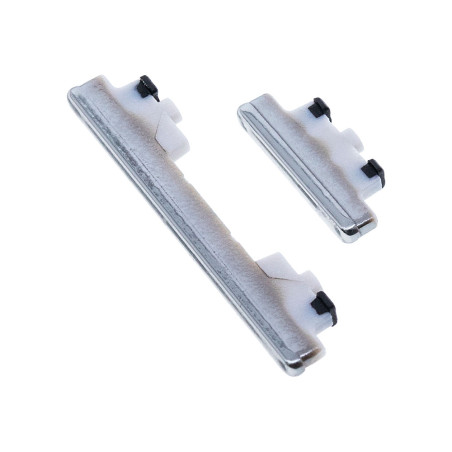 Pack boutons power / volume Samsung Galaxy S21 FE blanc