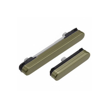 Pack boutons power / volume Samsung Galaxy S21 FE olive