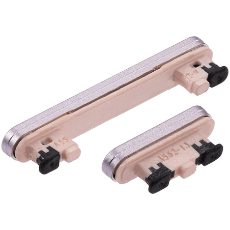 Pack boutons power / volume Samsung Galaxy A55 5G lilas