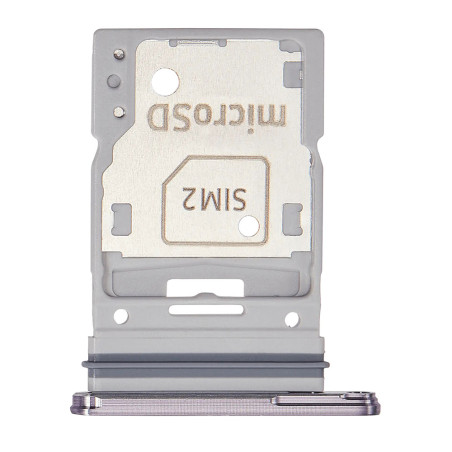Tiroir double SIM + micro SD Samsung Galaxy A55 5G lilas